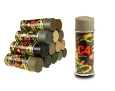 C4 MIL GRADE COLOR SPRAY FLAT DARK EARTH (ARMAMAT)