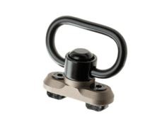 QD SLING MOUNT FOR M-LOK & KEYMOD DESERT (METAL)