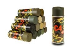 C4 MIL GRADE COLOR SPRAY OD GREEN (ARMAMAT)