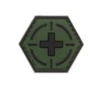 TACTICAL MEDIC RUBBER PATCH FOREST (JTG)