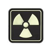 RADIOACTIVE RUBBER PATCH GLOW IN THE DARK (JTG)