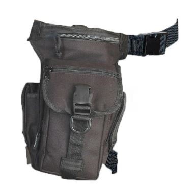 BOLSO MULTIBOLSILLOS PIERNA FORAVENTURE NEGRO