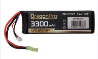 DRAGONPRO DP-L7-023 7.4V 1000MAH 25C LIPO 70X26X13MM