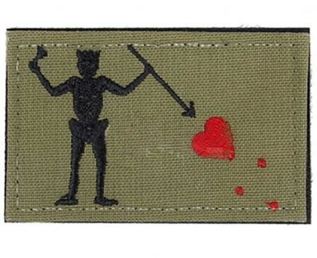 TMC BLACKBEARD VELCRO PATCH (TAN)
