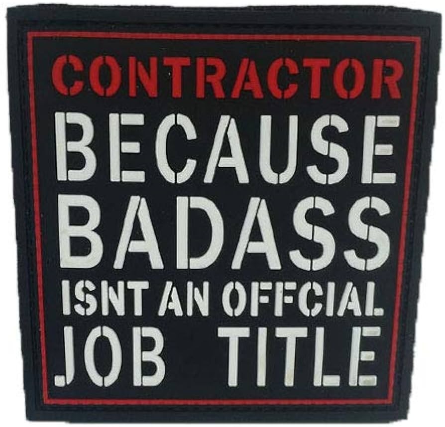 CONTRACTOR RUBBER PATCH