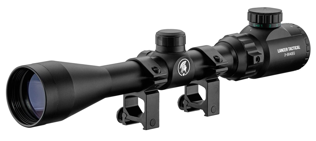 3-9 X 40 ILLUMINATED RED AND GREEN SCOPE