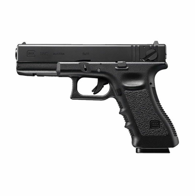 PISTOLA MARUI GLOCK 18C GAS NEGRA