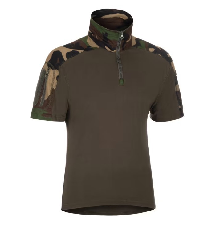 COMBAT SHIRT SHORT SLEEVE WOODLAND (INVADER GEAR) XL