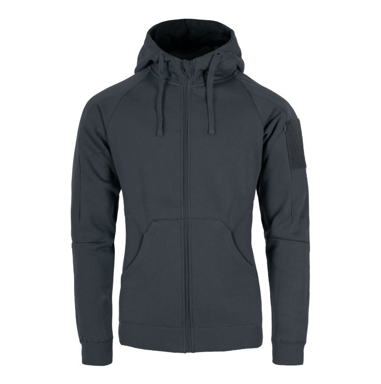 HELIKON-TEX URBAN TACTICAL HOODIE LITE FULL ZIP GREY M