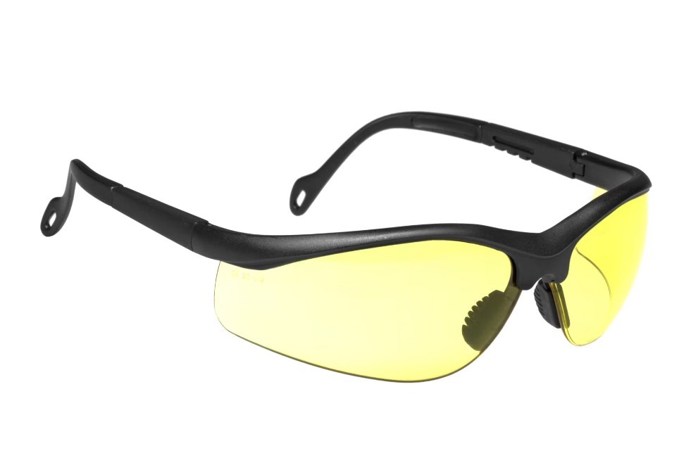 SHOOTING GLASSES YELLOW G&G