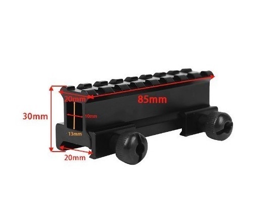 MONTURA RAIL RISER 85MM A