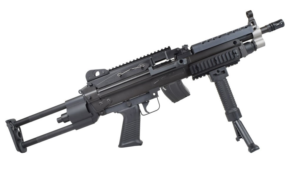 A&K ELECTRIC RIFLE M249K METAL VERSION BLACK