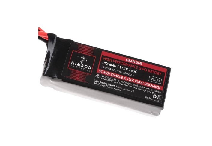 LIPO 11.1V 1800MAH 65C GRAPHENE