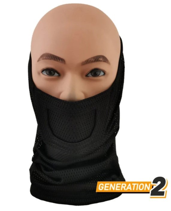 FACE WARRIOR - BLACK - CYGNUS ARMORY