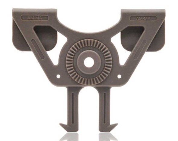 ADAPTADOR PISTOLA RIGIDO MOLLE AMOMAX TRIANGULO TAN