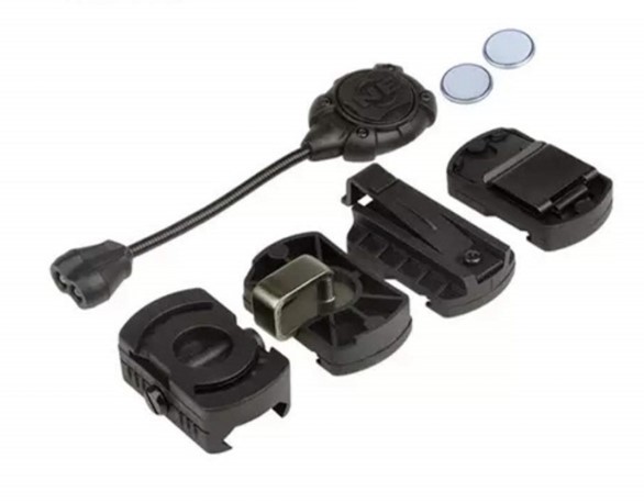 LINTERNA MPSL2 GREEN/IR PARA CASCO BK WNE05009-BK-GR