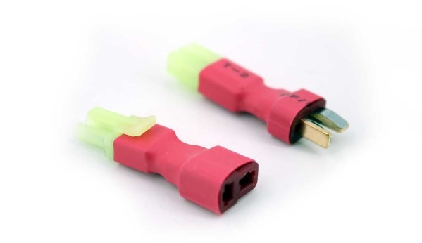 ADAPTADOR VLC PRO T-DEAN MACHO/HEMBRA A MINI TAMIYA MACHO/HE