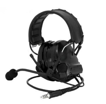 [240581] AURICULARES TAC-SKY COMTAC III ALMOHADILLAS SILICONA NEGRO