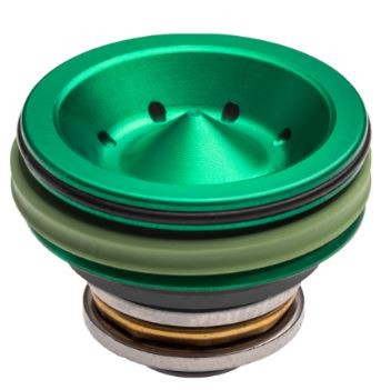 [242172] CNC ERGAL DOUBLE O-RING BALL BEARING AEG PISTON HEAD PRESSUR