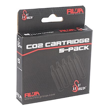 [244428] RWA 12G CO2 CAPSULE CARTRIDGE WITH SILICONE (BOX OF 5 PIECES