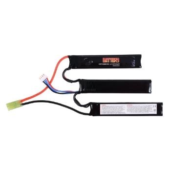 [244824] BATERIA LIPO 11.1V 1100MAH 25C (3PC) DUEL CODE