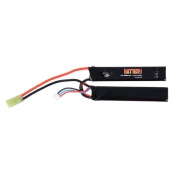 [244923] BATERIA LIPO 7.4V 1100MAH 25C (2PC) DUEL CODE