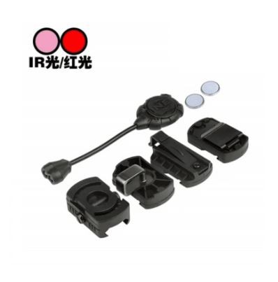 [242875] LINTERNA MPSL2 RED/IR PARA CASCO BK WNE05009-BK-RED