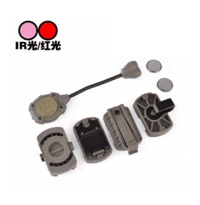 [242981] LINTERNA MPSL2 RED/IR PARA CASCO TAN WNE05009-DE-RED