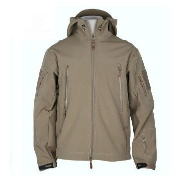 [243896] CHAQUETA SHARK SKIN SOFT SHELL TAN S