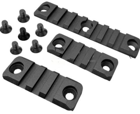 [246521] FOUR RIFLE ALUMINUM RAIL SET FOR GEISSELE STYLE HANDGUARD (B