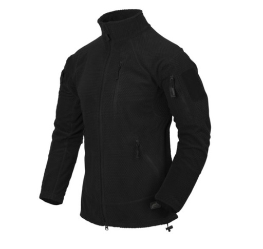 [252294] HELIKON-TEX ALPHA TACTICAL JACKET FLEECE BLACK 2XL