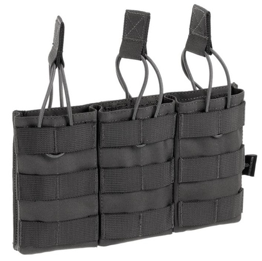 [249782] 5.56 TRIPLE DIRECT ACTION MAG POUCH BK INVADER GEAR