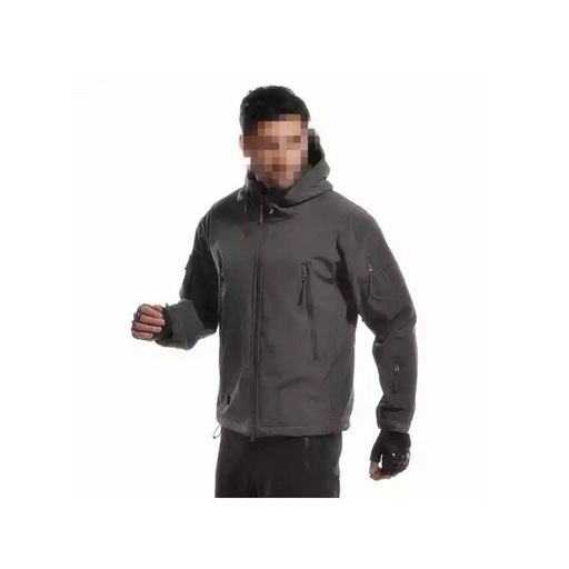 [256711] HAN WILD CHAQUETA SHARK SKIN SOFTSHELL GRIS S