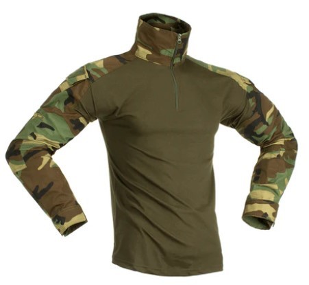 [257855] COMBAT SHIRT WOODLAND (INVADER GEAR) S