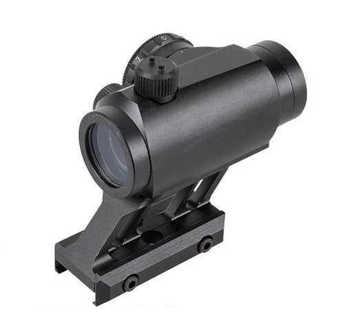 [263740] RED DOT ROJO/VERDE ESTILO T1 MONTURA 45º BK