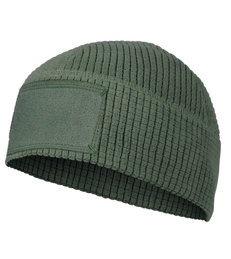[265089] HELIKON-TEX RANGE BEANIE CAP GRID FLEECE OLIVE GREEN M