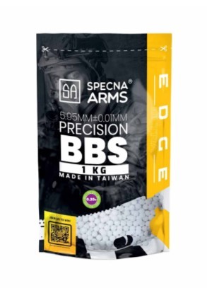 [273541] BOLAS SPECNA ARMS EDGE ULTRA BIO 0.20G PRECISION 1KG BLANCA