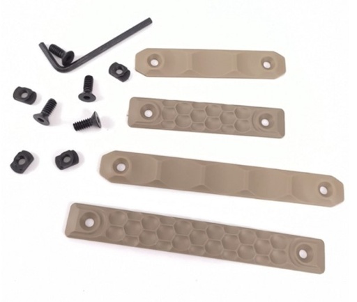 [274340] CUBRERAIL BP M-LOK/KEYMOD TAN