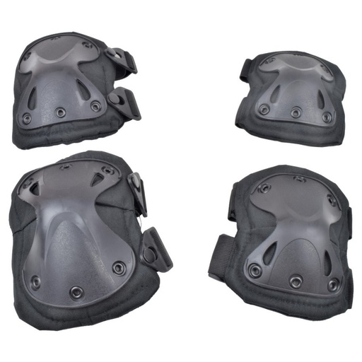 [275927] WOSPORT KNEE PADS AND ELBOW PADS BLACK