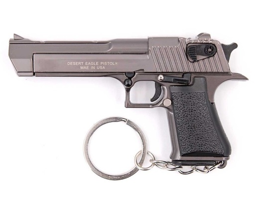 [276214] LLAVERO PISTOLA DESERT EAGLE 8.9 CM GRIS