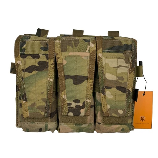[276511] CONQUER CVS TRIPLE RIFLE MAG POUCH - MC